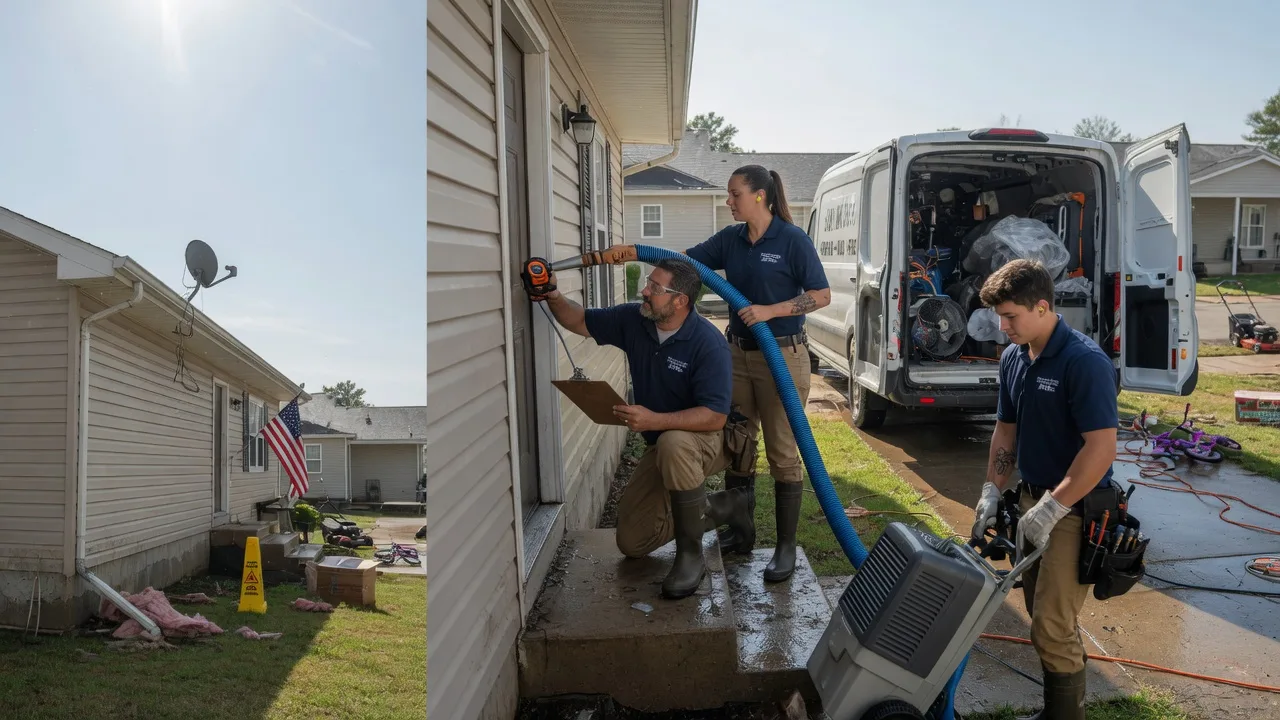 Ceiling Water Damage Restoration in Tunkhannock, PA near me